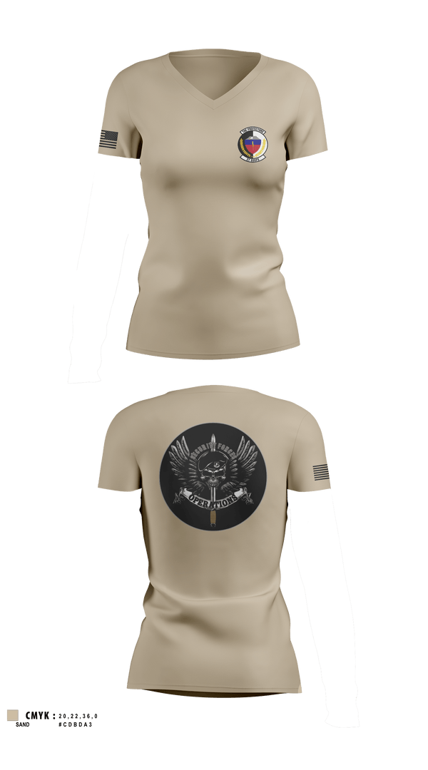 Womens Short Sleeve Vneck Shirt, 27 SOSFS, Air Force, Teamtime, Team time, sublimation, custom sports apparel, team uniforms, spirit wear, spiritwear, sports uniforms, custom shirts, team store, custom team store, fundraiser sports, apparel fundraiser