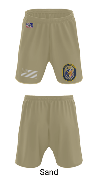 Athletic Shorts With Pockets, USS CANBERRA (LCS 30), Navy, Teamtime, Team time, sublimation, custom sports apparel, team uniforms, spirit wear, spiritwear, sports uniforms, custom shirts, team store, custom team store, fundraiser sports, apparel fundraiser