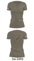 3rd G Co v2/8 21676993 Women's Short Sleeve V-neck Shirt - 68