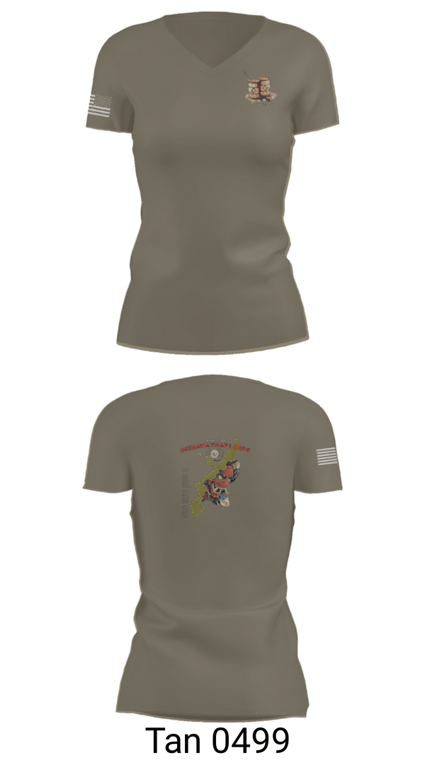 Womens Short Sleeve Vneck Shirt, 3rd G Co v2/8, Marines, Teamtime, Team time, sublimation, custom sports apparel, team uniforms, spirit wear, spiritwear, sports uniforms, custom shirts, team store, custom team store, fundraiser sports, apparel fundraiser