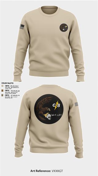 Crew Neck Sweatshirt, CHARGERCrusher C8, , Teamtime, Team time, sublimation, custom sports apparel, team uniforms, spirit wear, spiritwear, sports uniforms, custom shirts, team store, custom team store, fundraiser sports, apparel fundraiser