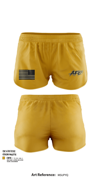 Ranger Panties, 162 AFE, Air Force, Teamtime, Team time, sublimation, custom sports apparel, team uniforms, spirit wear, spiritwear, sports uniforms, custom shirts, team store, custom team store, fundraiser sports, apparel fundraiser