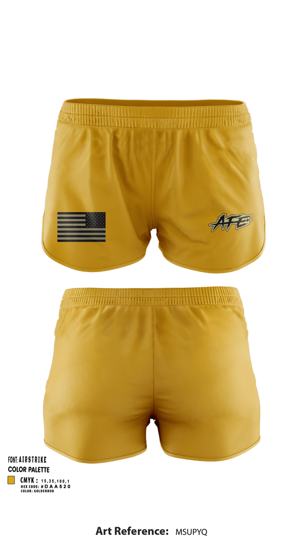 Ranger Panties, 162 AFE, Air Force, Teamtime, Team time, sublimation, custom sports apparel, team uniforms, spirit wear, spiritwear, sports uniforms, custom shirts, team store, custom team store, fundraiser sports, apparel fundraiser