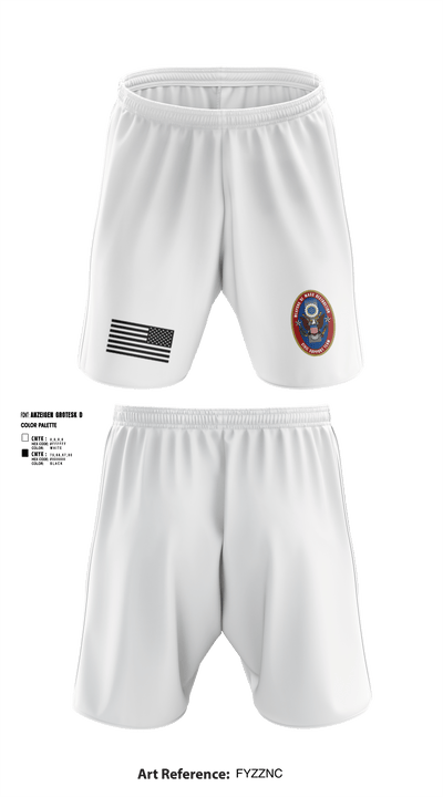 95th WMD CST 43629345 Athletic Shorts With Pockets - 3
