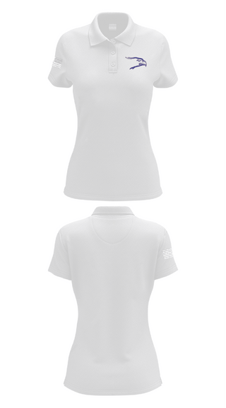 Womens Short Sleeve Performance Polo, Ellinwood High School Football, Football, Teamtime, Team time, sublimation, custom sports apparel, team uniforms, spirit wear, spiritwear, sports uniforms, custom shirts, team store, custom team store, fundraiser sports, apparel fundraiser