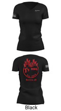 T’s BBQ 64446007 Women's Short Sleeve V-neck Shirt - 38