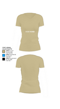 B Co 741BEB 62406142 Women's Short Sleeve V-neck Shirt - 80