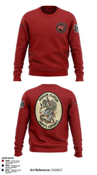 Crew Neck Sweatshirt, Marine Wing Support Squadron 473, Marines, Teamtime, Team time, sublimation, custom sports apparel, team uniforms, spirit wear, spiritwear, sports uniforms, custom shirts, team store, custom team store, fundraiser sports, apparel fundraiser