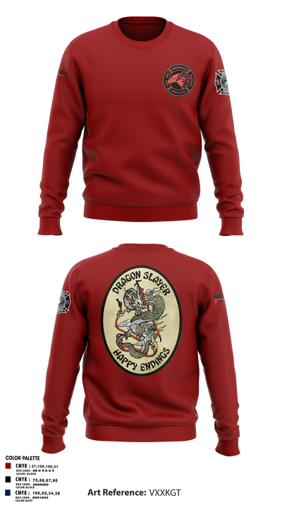 Marine Wing Support Squadron 473 1974878 Crew Neck Sweatshirt - 1