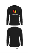 9th Comm Service company 88104614 Long Sleeve Performance Shirt - 32