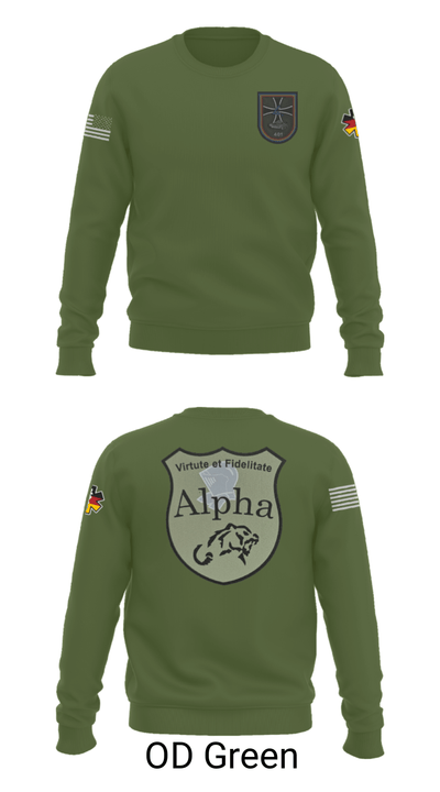 4./401 PzGrenBtl 62618383 Crew Neck Sweatshirt - 45