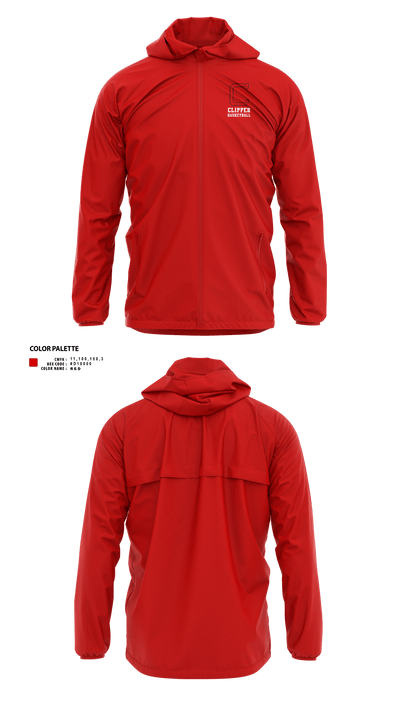 Columbiana High School Basketball 83089115 Windbreaker - 40 (1)