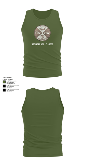 Tank Top, B Co 615th ASB - Tangos, Army, Teamtime, Team time, sublimation, custom sports apparel, team uniforms, spirit wear, spiritwear, sports uniforms, custom shirts, team store, custom team store, fundraiser sports, apparel fundraiser