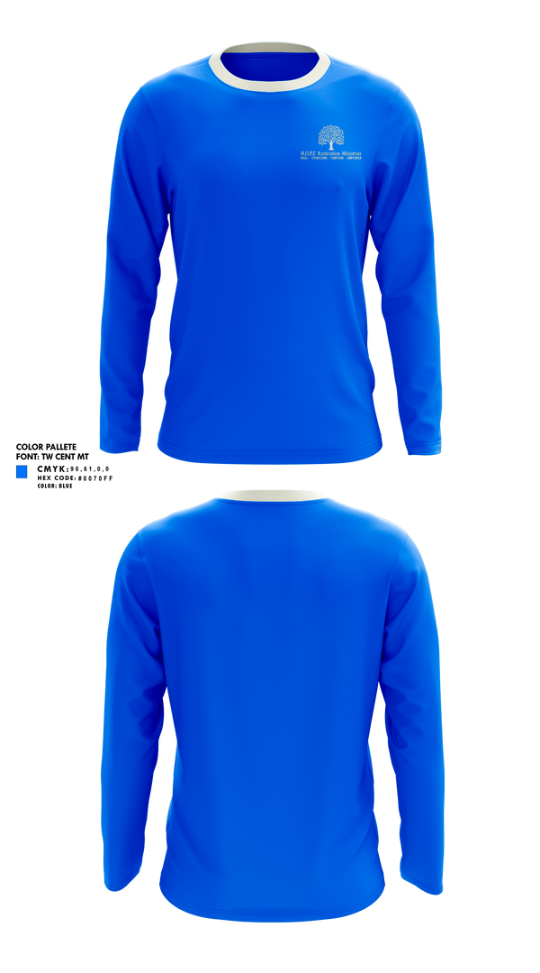 Long Sleeve Performance Shirt, Hope Restoration Ministries, , Teamtime, Team time, sublimation, custom sports apparel, team uniforms, spirit wear, spiritwear, sports uniforms, custom shirts, team store, custom team store, fundraiser sports, apparel fundraiser