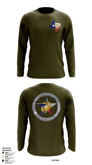 Long Sleeve Performance Shirt, Goodfellow AFB MCD, Marines, Teamtime, Team time, sublimation, custom sports apparel, team uniforms, spirit wear, spiritwear, sports uniforms, custom shirts, team store, custom team store, fundraiser sports, apparel fundraiser