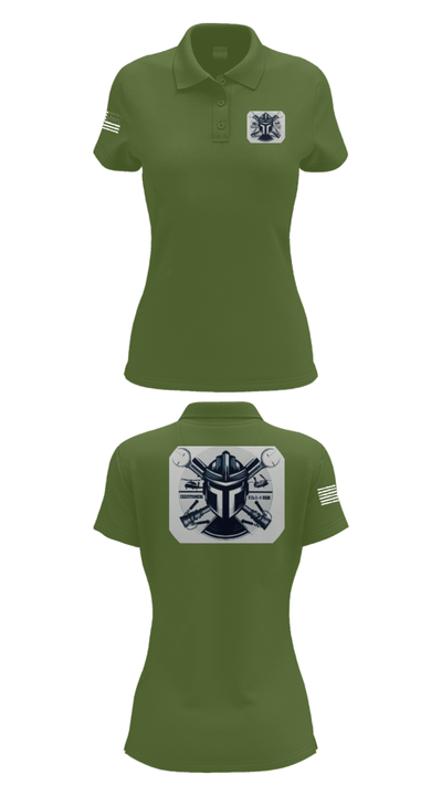 2-4 GSAB ECHO CO. 68271986 Women's Short Sleeve Performance Polo  - 55