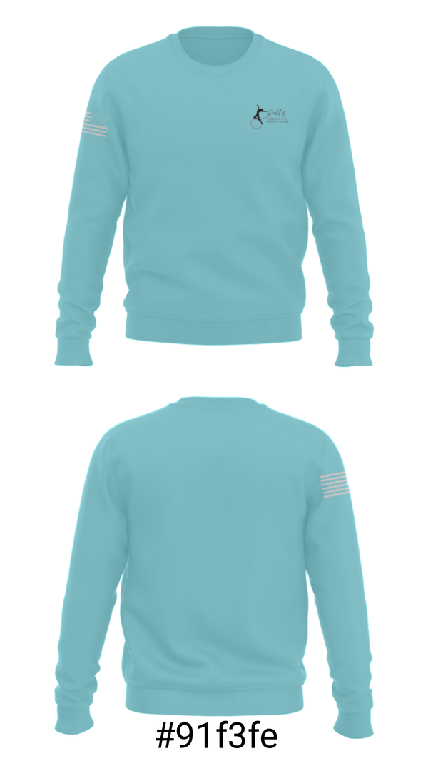 Crew Neck Sweatshirt, Doll’s Dance Co., , Teamtime, Team time, sublimation, custom sports apparel, team uniforms, spirit wear, spiritwear, sports uniforms, custom shirts, team store, custom team store, fundraiser sports, apparel fundraiser