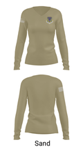 321 SMW 70680772 Women's Long Sleeve V-neck Shirt - 47