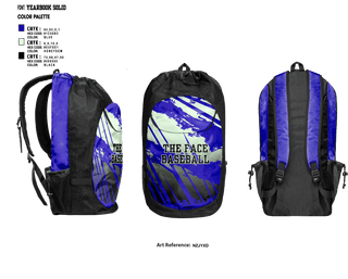 Gear Bag, The face, Baseball, Teamtime, Team time, sublimation, custom sports apparel, team uniforms, spirit wear, spiritwear, sports uniforms, custom shirts, team store, custom team store, fundraiser sports, apparel fundraiser