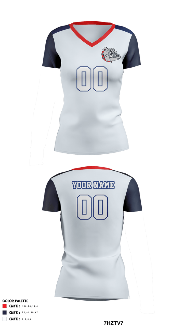 Women's Short Sleeve Vneck Shirt, Plainview High School Volleyball, Women's Volleyball, Teamtime, Team time, sublimation, custom sports apparel, team uniforms, spirit wear, spiritwear, sports uniforms, custom shirts, team store, custom team store, fundraiser sports, apparel fundraiser