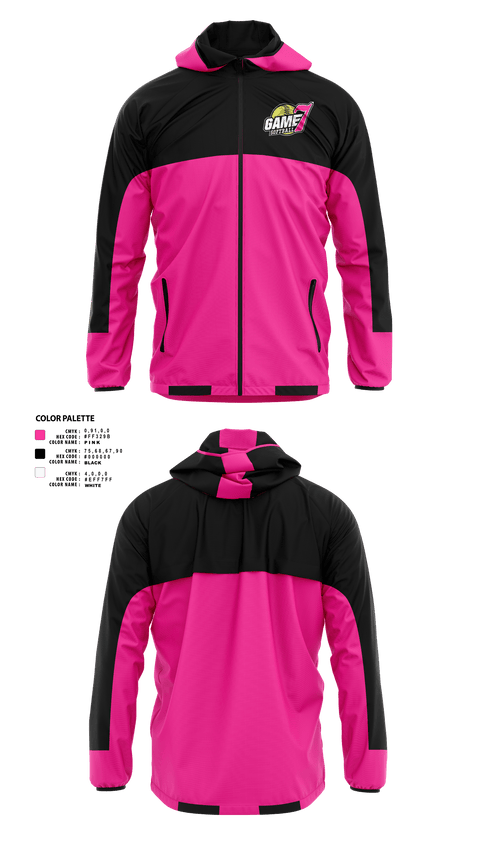 Windbreaker, Game7 Softball, Softball, Teamtime, Team time, sublimation, custom sports apparel, team uniforms, spirit wear, spiritwear, sports uniforms, custom shirts, team store, custom team store, fundraiser sports, apparel fundraiser