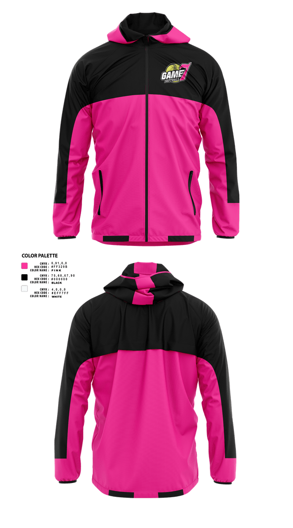 Windbreaker, Game7 Softball, Softball, Teamtime, Team time, sublimation, custom sports apparel, team uniforms, spirit wear, spiritwear, sports uniforms, custom shirts, team store, custom team store, fundraiser sports, apparel fundraiser