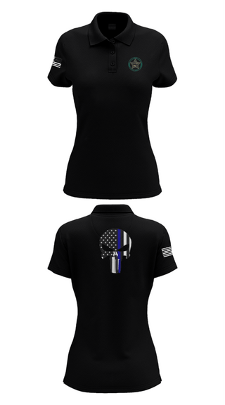 Women's Short Sleeve Performance Polo, BROWARD SHERIFF EXPLORERS, Police, Teamtime, Team time, sublimation, custom sports apparel, team uniforms, spirit wear, spiritwear, sports uniforms, custom shirts, team store, custom team store, fundraiser sports, apparel fundraiser