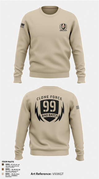 Crew Neck Sweatshirt, 137th Echo Company1-137th AV E co, National Guard, Teamtime, Team time, sublimation, custom sports apparel, team uniforms, spirit wear, spiritwear, sports uniforms, custom shirts, team store, custom team store, fundraiser sports, apparel fundraiser