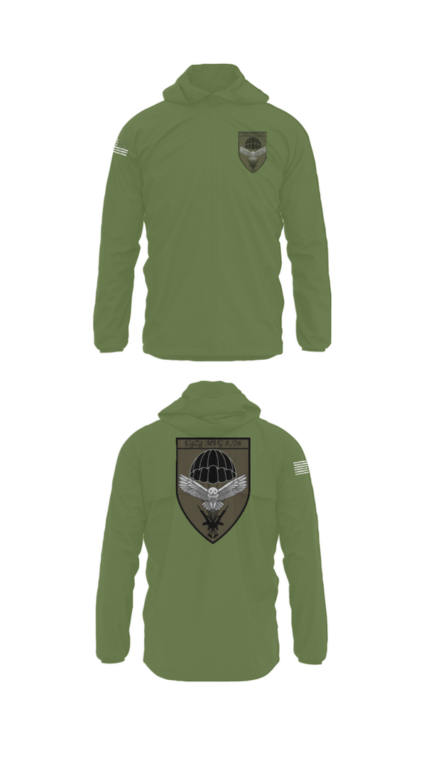 Windbreaker, 8.FschJgRgt 26, Army, Teamtime, Team time, sublimation, custom sports apparel, team uniforms, spirit wear, spiritwear, sports uniforms, custom shirts, team store, custom team store, fundraiser sports, apparel fundraiser