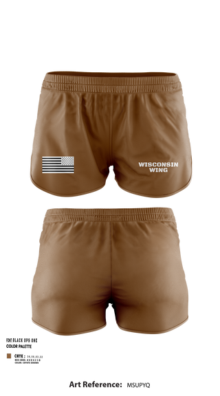 Ranger Panties, Wisconsin Wing, Air Force, Teamtime, Team time, sublimation, custom sports apparel, team uniforms, spirit wear, spiritwear, sports uniforms, custom shirts, team store, custom team store, fundraiser sports, apparel fundraiser