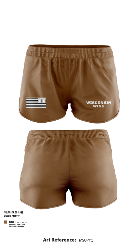Ranger Panties, Wisconsin Wing, Air Force, Teamtime, Team time, sublimation, custom sports apparel, team uniforms, spirit wear, spiritwear, sports uniforms, custom shirts, team store, custom team store, fundraiser sports, apparel fundraiser