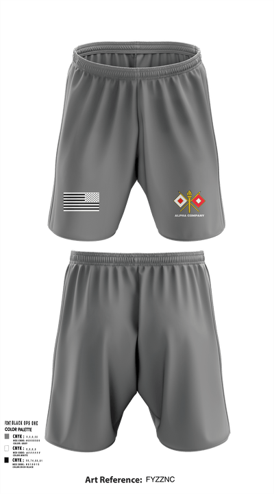 Alpha Company 80514577 Athletic Shorts With Pockets - 6