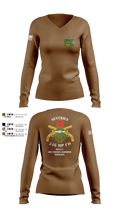 346 MP CO 9773492 Women's Long Sleeve V-neck Shirt - 12