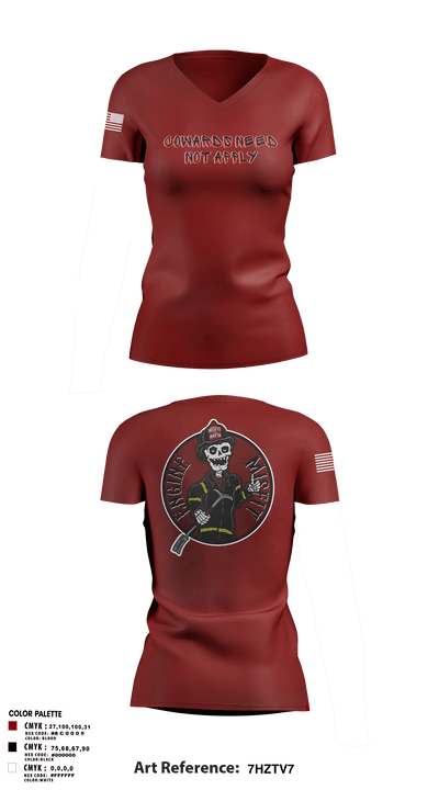 Engine 12 90683850 Women's Short Sleeve V-neck Shirt - 1