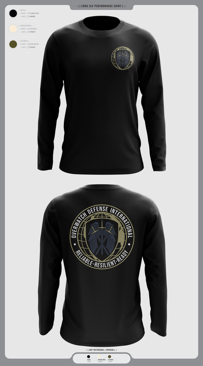 Overwatch Defense International 38447114 Long Sleeve Performance Shirt 7