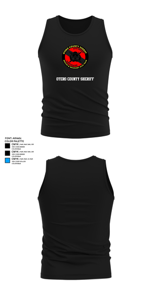 Tank Top, Otero County Sheriff, Police, Teamtime, Team time, sublimation, custom sports apparel, team uniforms, spirit wear, spiritwear, sports uniforms, custom shirts, team store, custom team store, fundraiser sports, apparel fundraiser