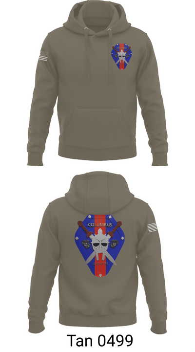 OST COLUMBUS, OH 96884956 Hoodie - 77