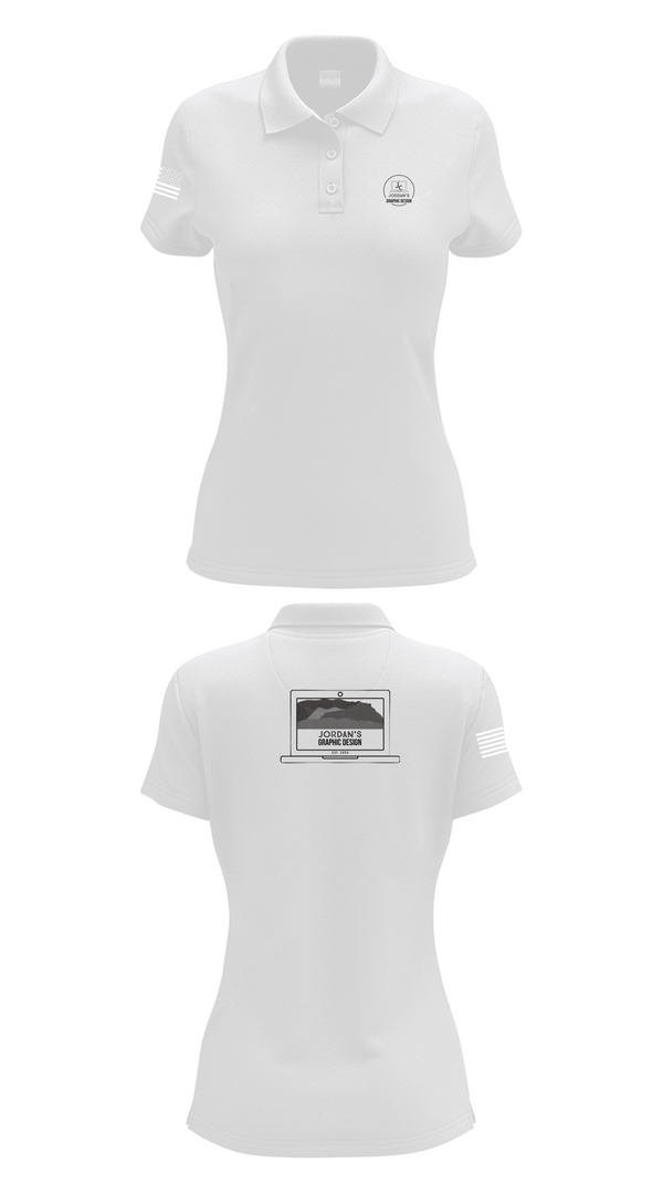 Womens Short Sleeve Performance Polo, Jordan’s Graphic Designs, , Teamtime, Team time, sublimation, custom sports apparel, team uniforms, spirit wear, spiritwear, sports uniforms, custom shirts, team store, custom team store, fundraiser sports, apparel fundraiser