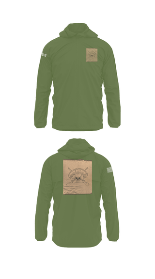 Windbreaker, Los Pistoleros, Army, Teamtime, Team time, sublimation, custom sports apparel, team uniforms, spirit wear, spiritwear, sports uniforms, custom shirts, team store, custom team store, fundraiser sports, apparel fundraiser