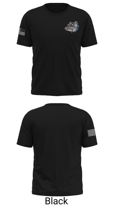Durham School of the Arts Bulldogs Basketball 50674926 Old School Cotton Feel Shirt - 29