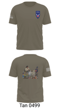 11th ABN DIV WO 32210325 Old School Cotton Feel Shirt - 70