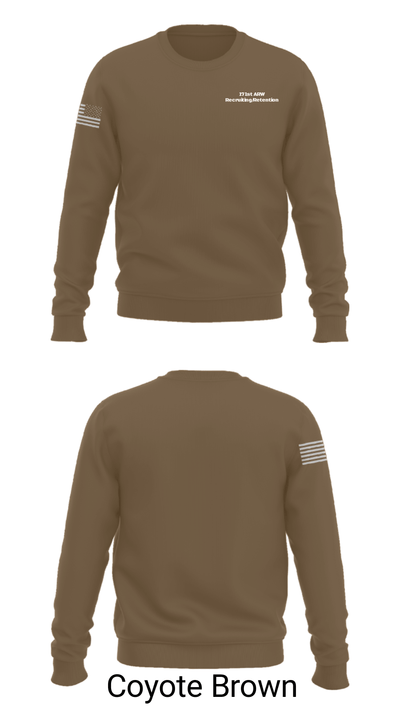 171st ARW Recruiting/Retention 76480273 Crew Neck Sweatshirt - 5