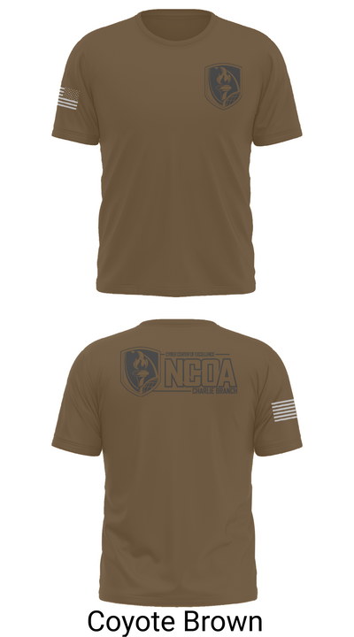 CCoE NCOA Charlie Branch 15308230 Short Sleeve Performance Shirt - 16