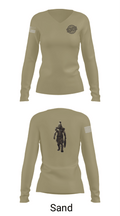 JSSD-K 87433358 Women's Long Sleeve V-neck Shirt - 97