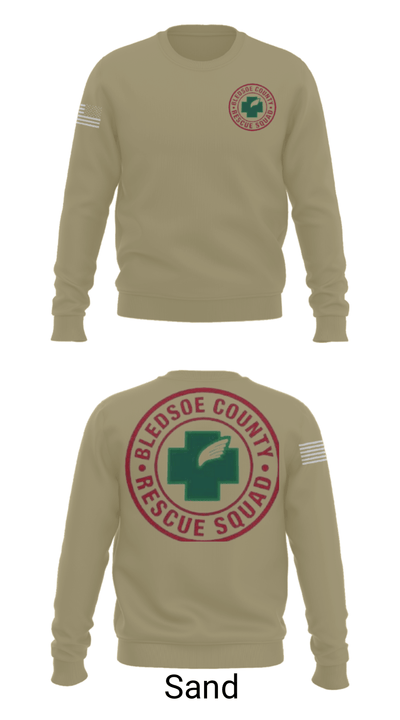Bledsoe County Rescue Squad 83913637 Crew Neck Sweatshirt - 85