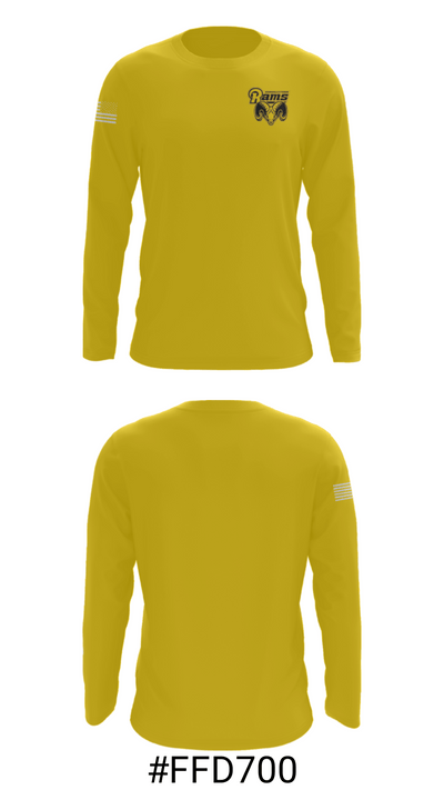 Randallstown High School Baseball 77622485 Long Sleeve Performance Shirt - 18