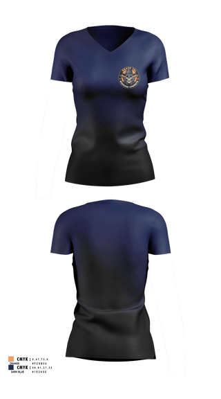 Womens Short Sleeve Vneck Shirt, Bravo70s, Police, Teamtime, Team time, sublimation, custom sports apparel, team uniforms, spirit wear, spiritwear, sports uniforms, custom shirts, team store, custom team store, fundraiser sports, apparel fundraiser