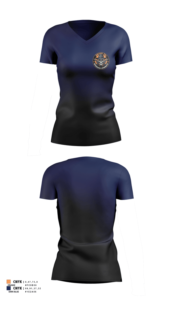 Womens Short Sleeve Vneck Shirt, Bravo70s, Police, Teamtime, Team time, sublimation, custom sports apparel, team uniforms, spirit wear, spiritwear, sports uniforms, custom shirts, team store, custom team store, fundraiser sports, apparel fundraiser
