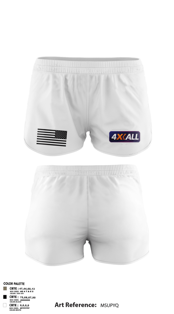 Ranger Panties, 4XALL, Space Force, Teamtime, Team time, sublimation, custom sports apparel, team uniforms, spirit wear, spiritwear, sports uniforms, custom shirts, team store, custom team store, fundraiser sports, apparel fundraiser
