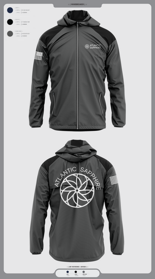 Windbreaker, LinVille, Navy, Teamtime, Team time, sublimation, custom sports apparel, team uniforms, spirit wear, spiritwear, sports uniforms, custom shirts, team store, custom team store, fundraiser sports, apparel fundraiser